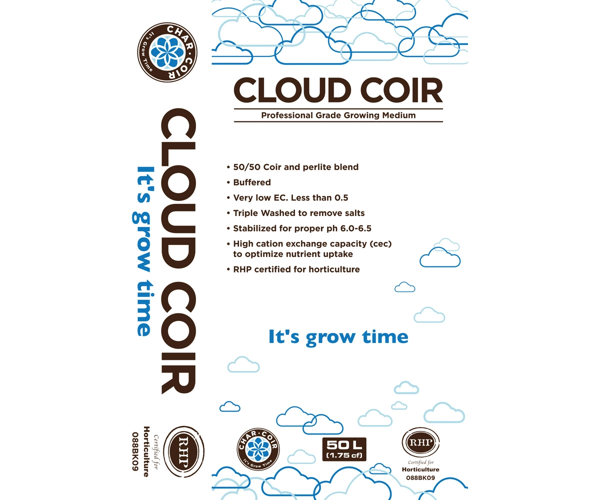 Char Coir CLOUD COIR 50/50 perlite/coco- RHP - 50 Liters