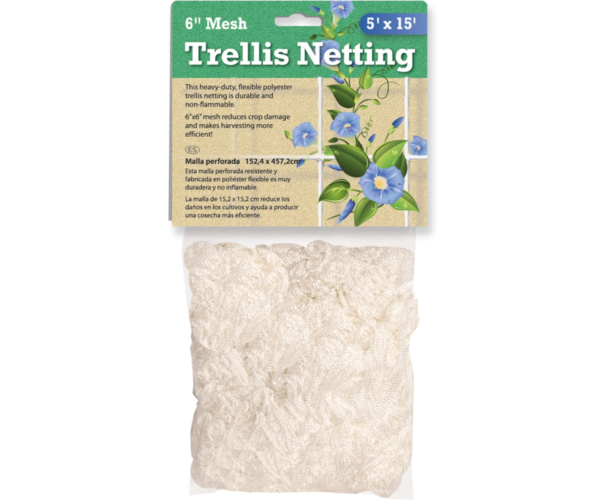 Hydrofarm Trellis Netting 6" Mesh, woven