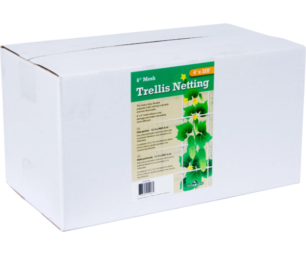 Hydrofarm Trellis Netting 6" Mesh, non-woven