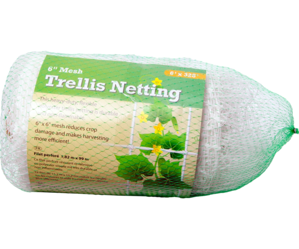 Hydrofarm Trellis Netting 6" Mesh, non-woven