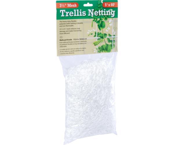 Hydrofarm Trellis Netting 3.5" Mesh, woven