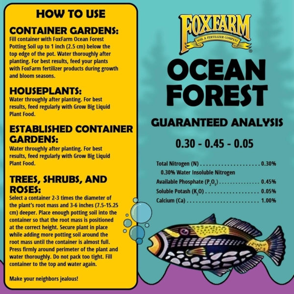 FoxFarm Ocean Forest Potting Soil, 1.5 cu ft - Image 4