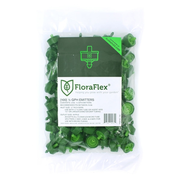 FloraFlex 0.5 GPH Emitter 100ct