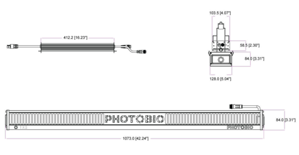 TX2 LED, 800W, 200-480V S5 - Image 2